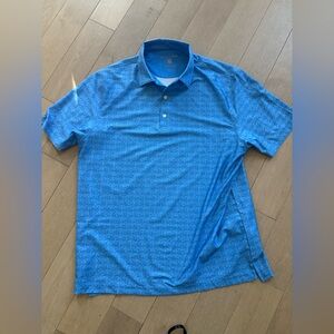 Hickey Freeman Vibrant Blue Polo Shirt
